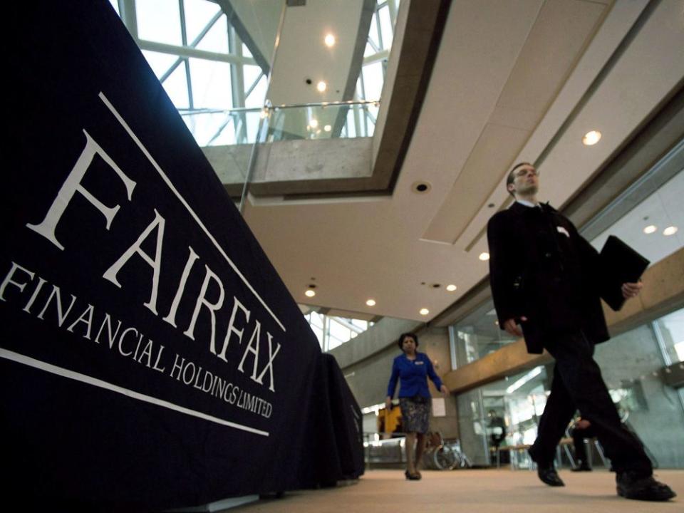  Shareholders attend the Fairfax Financial Holdings Ltd. annual general meeting in Toronto, 2014.