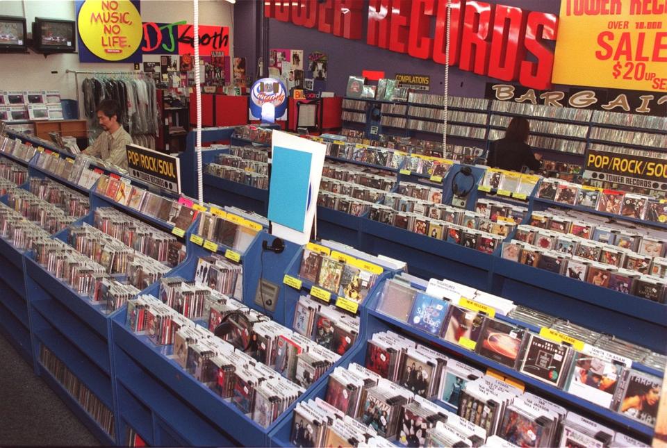 Photo of a Tower Records