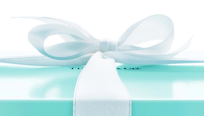 Tiffany box with bow.