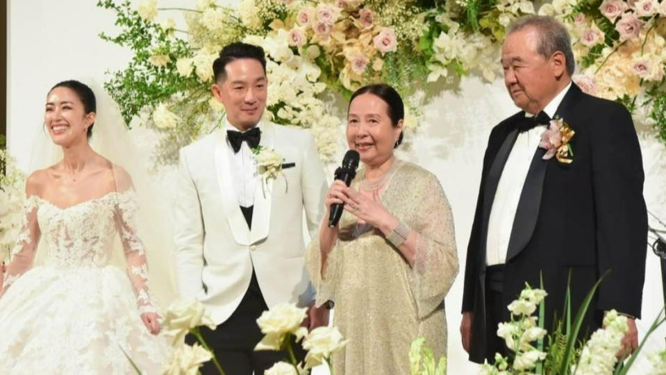 《不熙娣》「最美老闆」結婚了！50歲尪竟是百貨豪門二代