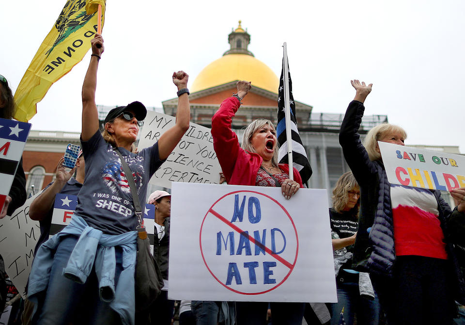 Anti-Vax Protest