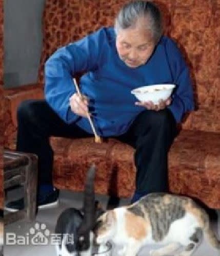 田龍玉性格開朗、喜歡動物，生活簡簡單單。（圖／翻攝自百度百科）