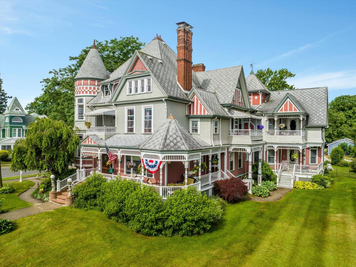 The exterior of the Heather House.