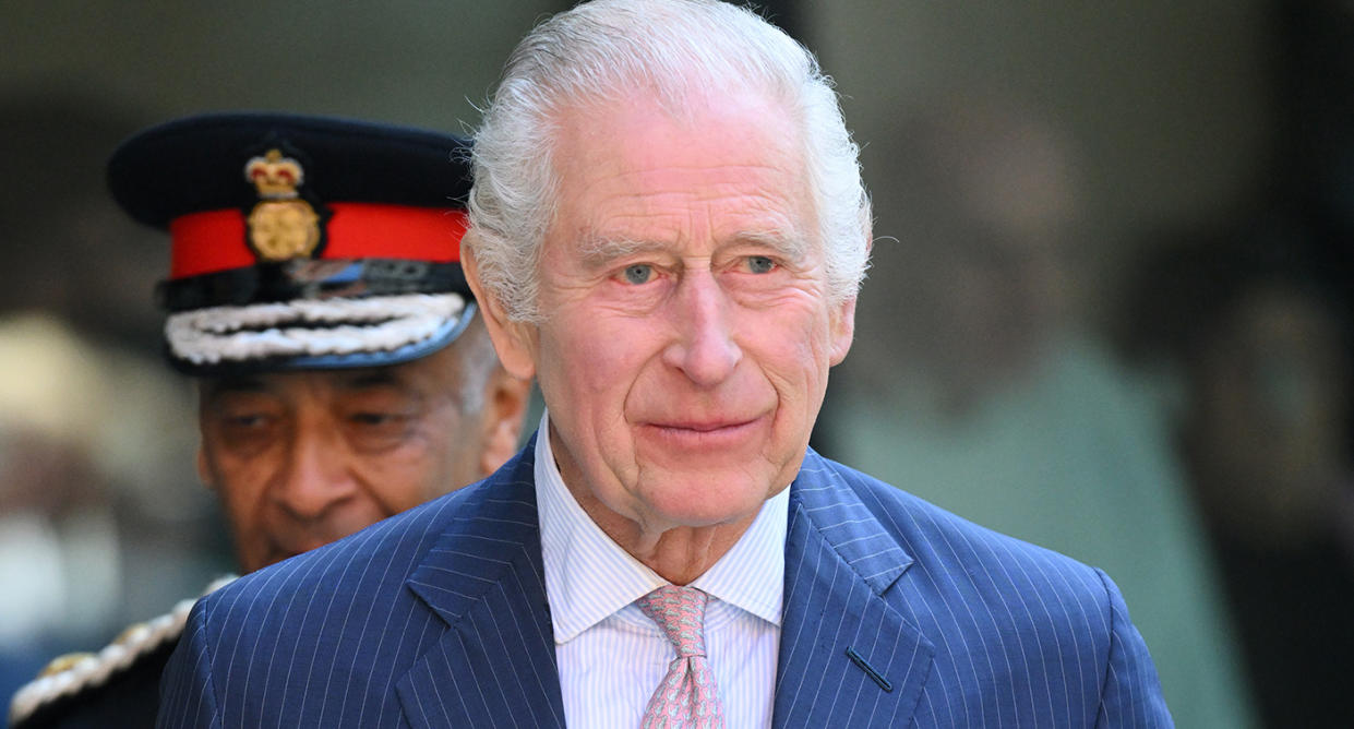 King Charles became emotional as he spoke about the 'shock' of being diagnosed with cancer as he returns to public duties. Photo: Getty