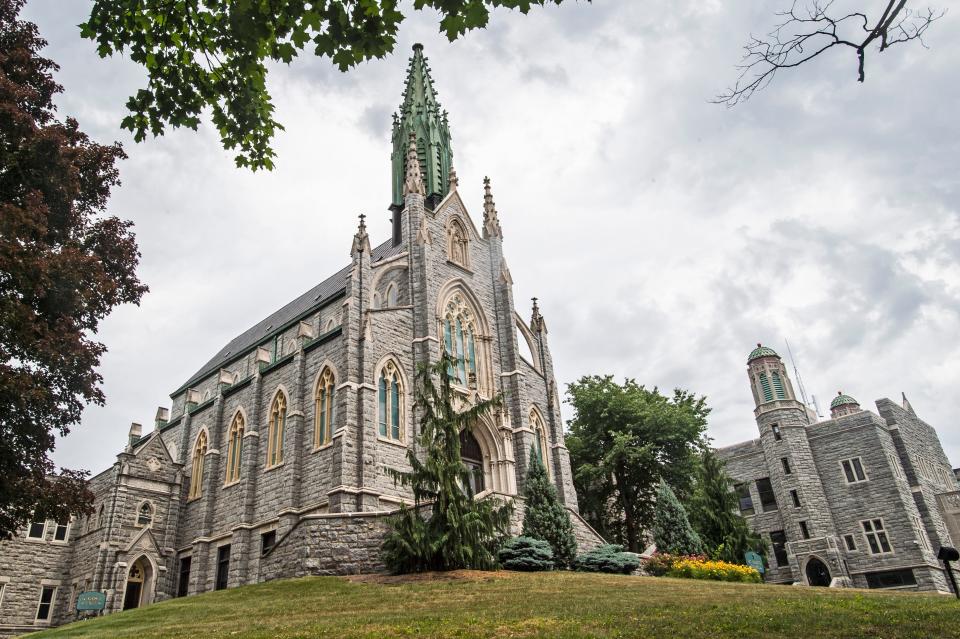 St. Mary's Chapel is shown, on June 29, 2022, at Granite Ridge in North East. This iconic location was previously part of the former Mercyhurst North East campus, which closed in 2021. Ehrenfeld Cos. of Baltimore bought the 70-acre campus in January 25, 2022, with plans to repurpose it.