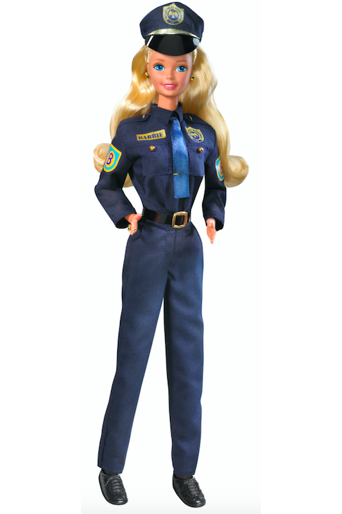 police officer barbie