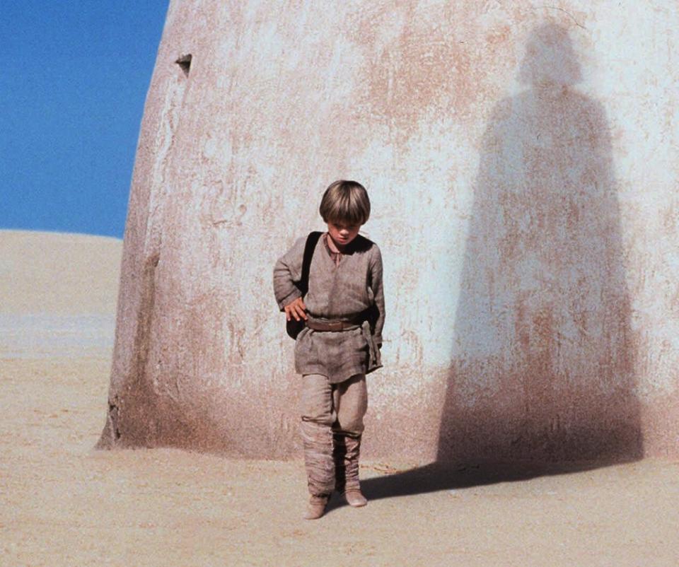 Jake Lloyd, who starred as Anakin Skywalker in “Episode I — The Phantom Menace,” was reportedly admitted to a mental health facility after suffering a psychotic break in March 2023. AP Photo/Lucasfilm Ltd./FILE