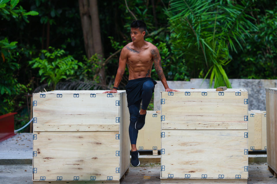 Kenneth Seow is an advocator of calisthenics training. (PHOTO: Cheryl Tay)