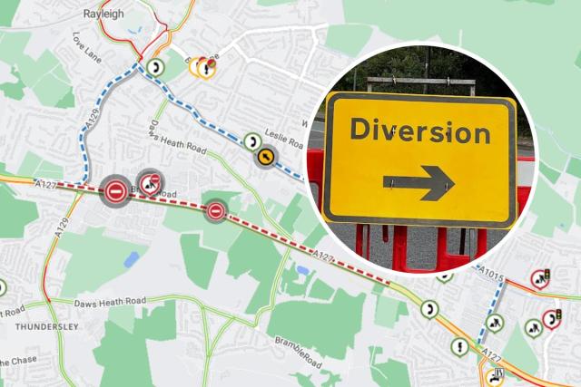 A127 Rayleigh Weir road closure starts TODAY all we know