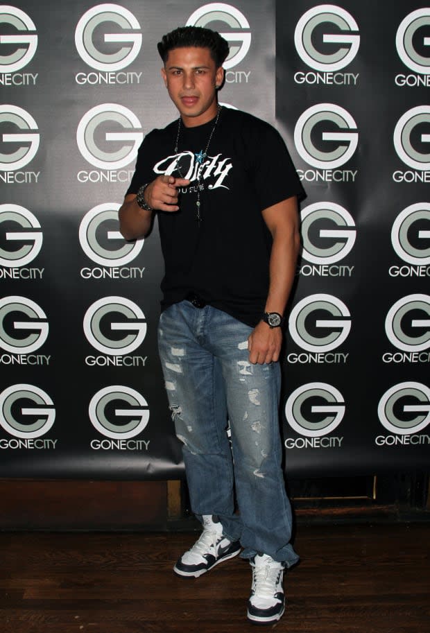 <p><strong>DJ Pauly D </strong>brought the least drama and the most laughs to <em>Jersey Shore</em>. He got along with pretty much everyone (save Angelina) and had the most catchphrases (i.e., "Cabs are he-yah!")</p><p><a href="https://www.gettyimages.com/detail/95933977" rel="nofollow noopener" target="_blank" data-ylk="slk:Taylor Hill/Getty Images;elm:context_link;itc:0;sec:content-canvas" class="link ">Taylor Hill/Getty Images</a></p>