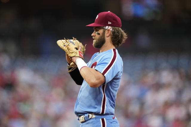 Why is Bryce Harper playing first base? What to know about Phillies star's  position change in 2023