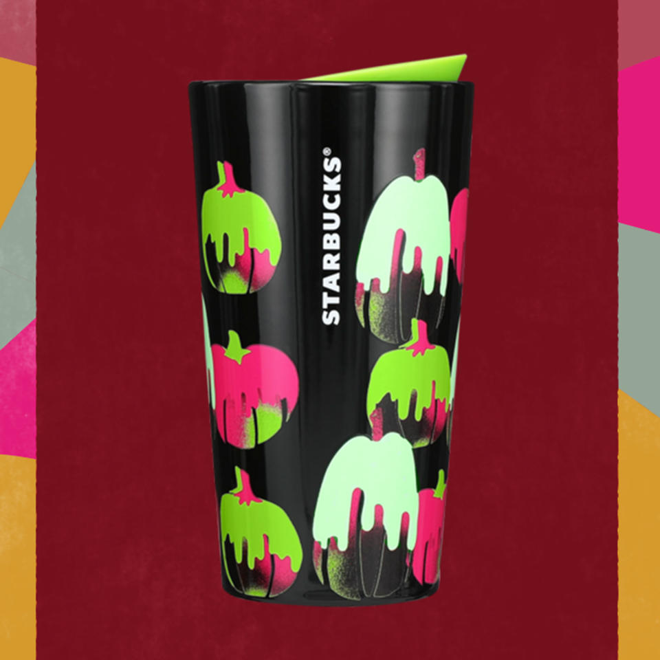 Starbucks Green Pumpkin Tumbler. (Starbucks)