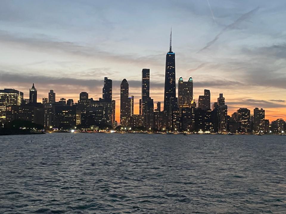 Die Skyline von Chicago. - Copyright: Jessica Kirshner