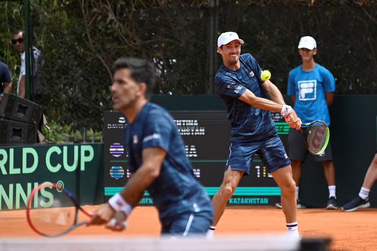 Máximo González y Andrés Molteni, los doblistas argentinos en París 2024