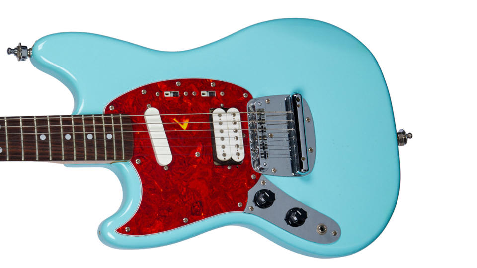 Kurt Cobain Sky Stang I Fender Mustang electric guitar used a Nirvana's final show