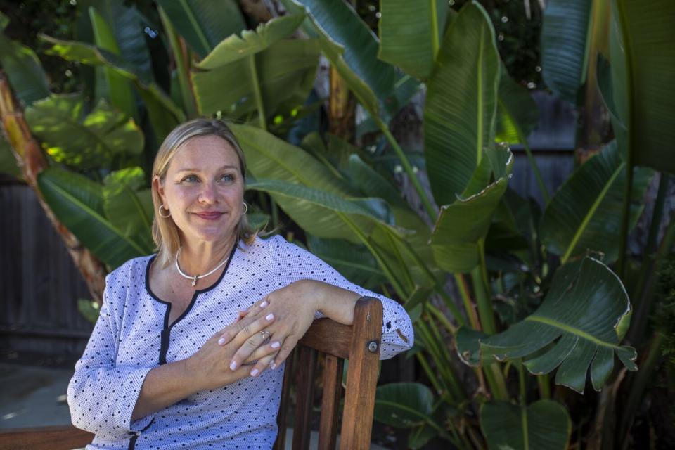 City Council candidate Traci Park, at her home in Venice in 2021.