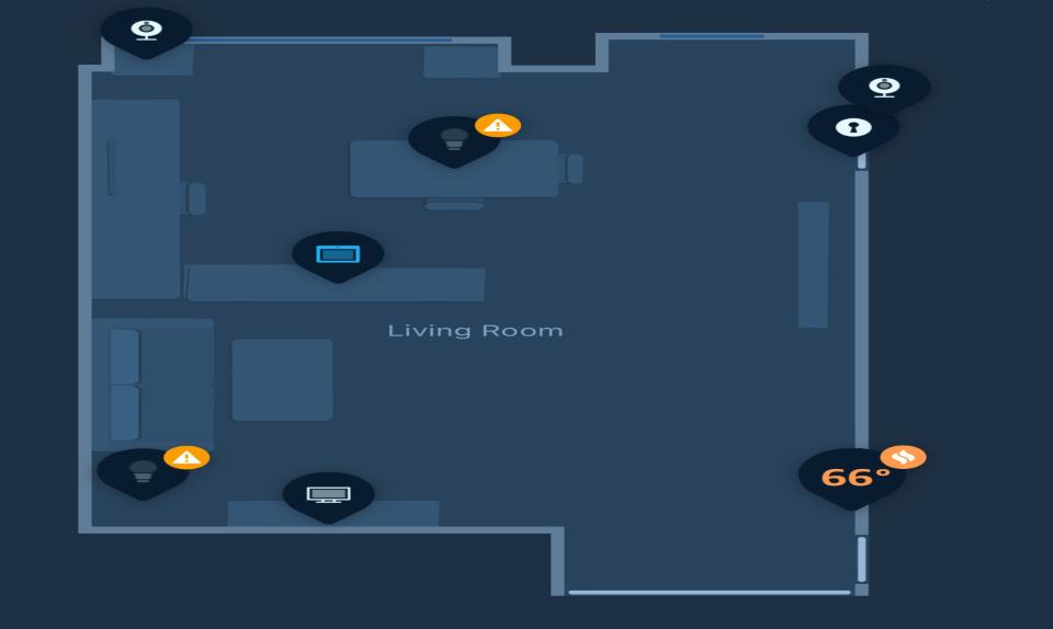 Living Room Amazon Map View