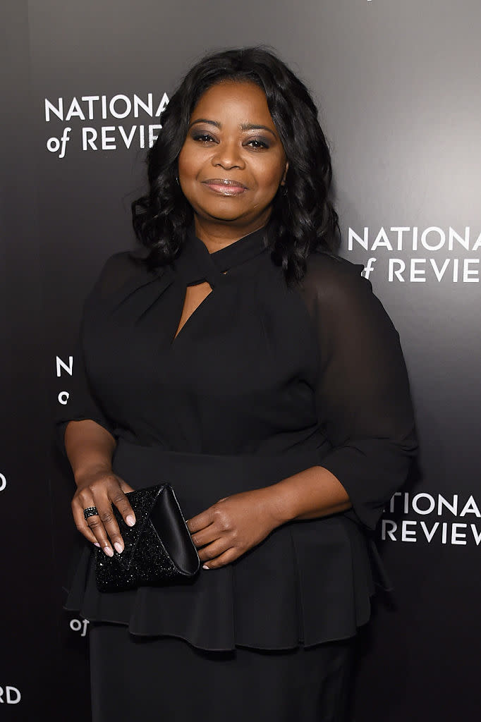 Octavia Spencer at the 2016 National Board of Review Gala at Cipriani 42nd Street on January 4, 2017 in New York City. (Photo: Getty Images)