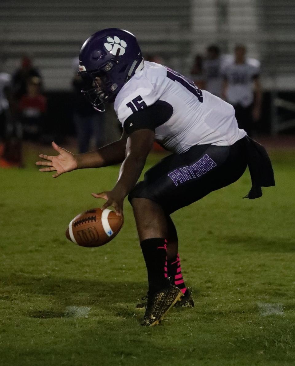 Dunbar High School hosted Cypress Lake Tuesday, October 18, 2022 for a regular season football matchup. The game had been re-scheduled after the impact of Hurricane Ian forced schools to postpone activities. 