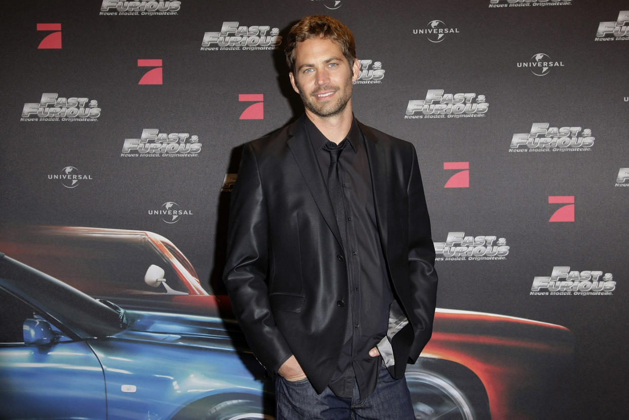 Fast and the Furious?star Paul Walker died in a 2013 car crash. (Photo: Florian Seefried/WireImage)