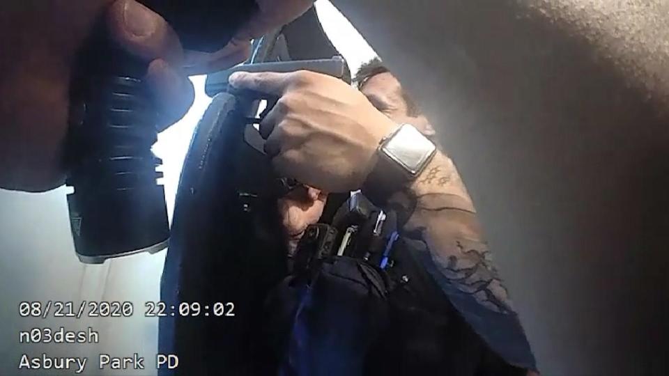 Officials release body-cam and audio footage relating to the police involved fatal shooting of Hasani Best, 39, of Asbury Park.
