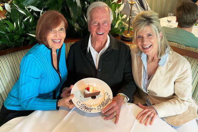 <p>Courtesy Lindy Boone</p> Pat Boone with two of his daughters