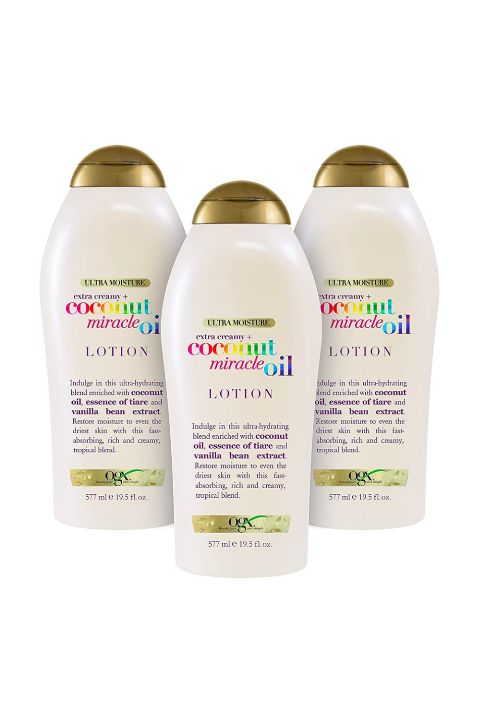 OGX Extra Creamy + Coconut Miracle Oil Ultra Moisture Lotion