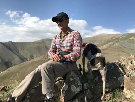 FILE PHOTO: Kavous Seyed-Emami, an Iranian-Canadian professor, is pictured in Ammameh, Iran, in this 2017 handout photo obtained by Reuters February 14, 2018. Picture taken February 14, 2108. Representative of Seyed-Emami Family/Handout/via REUTERS/File Photo