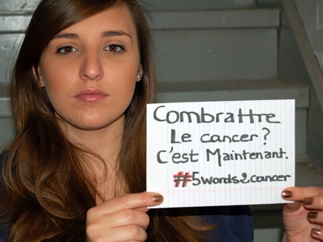 Combrattre Le Cancer? C'est Maintenant