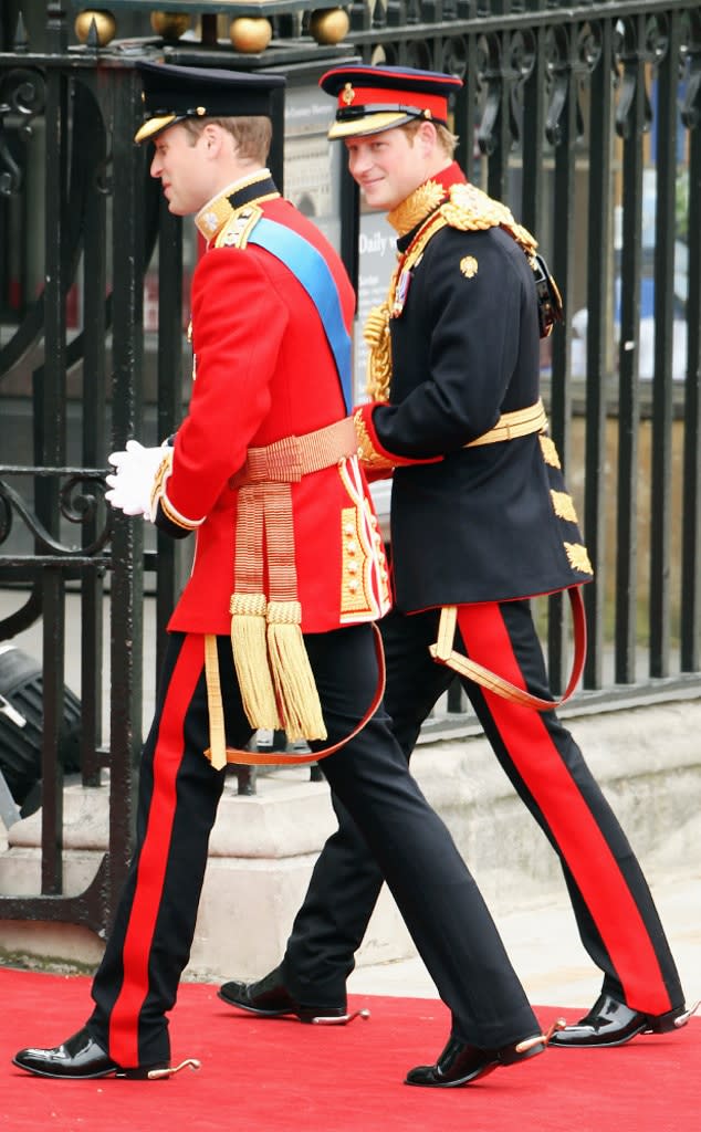 Harry Almost Froze His Jolly Todger Off Before William's Wedding