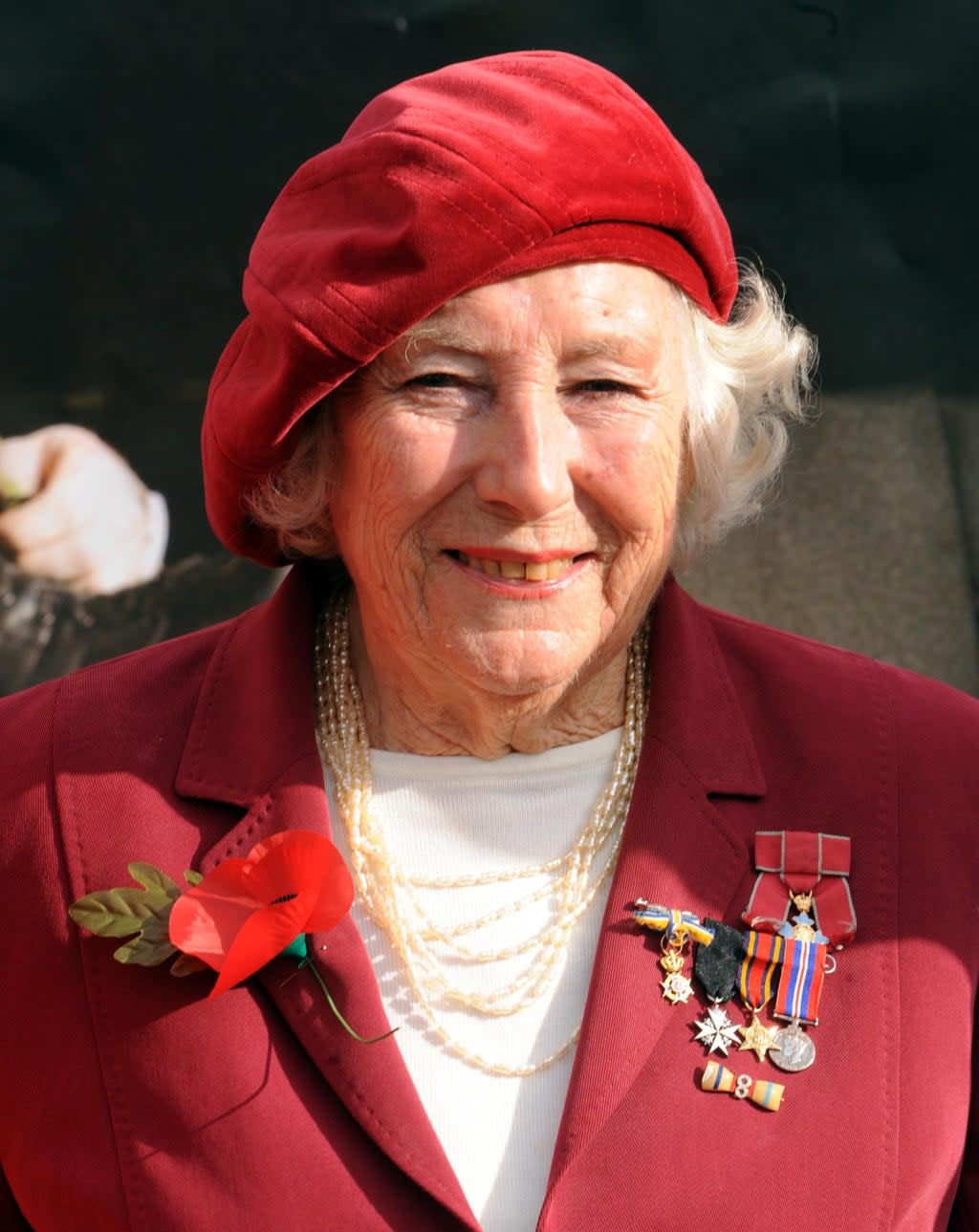 Dame Vera Lynn’s daughter has designed a jewellery collection in her mother’s memory (Zak Hussein/PA) (PA Wire)