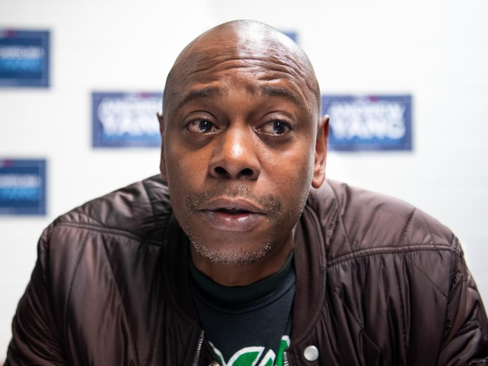 Dave Chappelle, pictured in January 2020 (Getty Images)