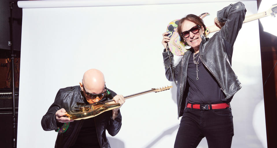 Joe Satriani and Steve Vai