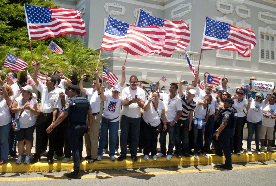 Despite the media constantly labeling Puerto Ricans living in the states as "immigrants," everyone born on the island holds a U.S. passport and is an American citizen. Yet the 3.7 million citizens that currently remain on the island are not eligible to vote for president.