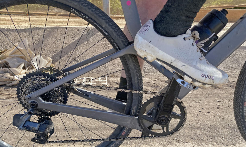 Quoc Gran Tourer XC Lace carbon gravel racing shoes, Review side