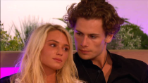 <p><strong>Relationship status: <strong>Broken up / </strong>Mugged off </strong></p><p>On-off couple Lucie and Joe apparently split for good in early December. "Always trust your instincts," Lucie cryptically posted on Instagram as the news of their split became public and<a href="https://www.cosmopolitan.com/uk/entertainment/a30228969/amber-gill-joe-garratt-relationship/" rel="nofollow noopener" target="_blank" data-ylk="slk:Joe was spotted looking quite cosy in a club with Love Island winner Amber Gill.;elm:context_link;itc:0;sec:content-canvas" class="link "> Joe was spotted looking quite cosy in a club with Love Island winner Amber Gill. </a></p><p>In the villa, Lucie momentarily moved on with George Rain after Joe got the boot, but after ditching George before getting evicted herself, Lucie and Joe got back together. But it clearly wasn't meant to be. </p>