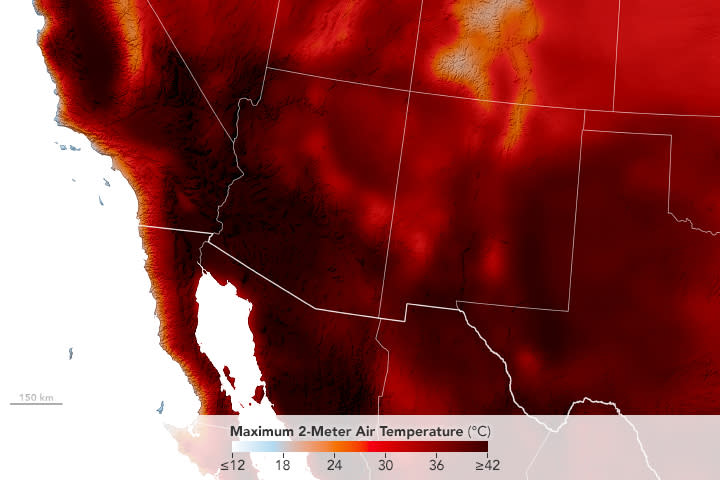 NASA Earth Observatory image by Michala Garrison, using GEOS data from the Global Modeling and Assimilation Office at NASA GSFC.