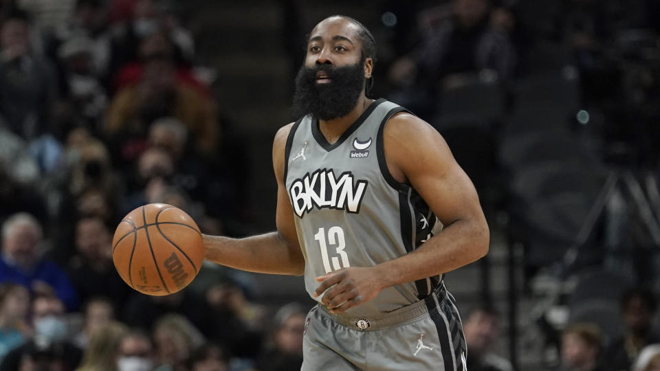 Brooklyn Nets guard James Harden.