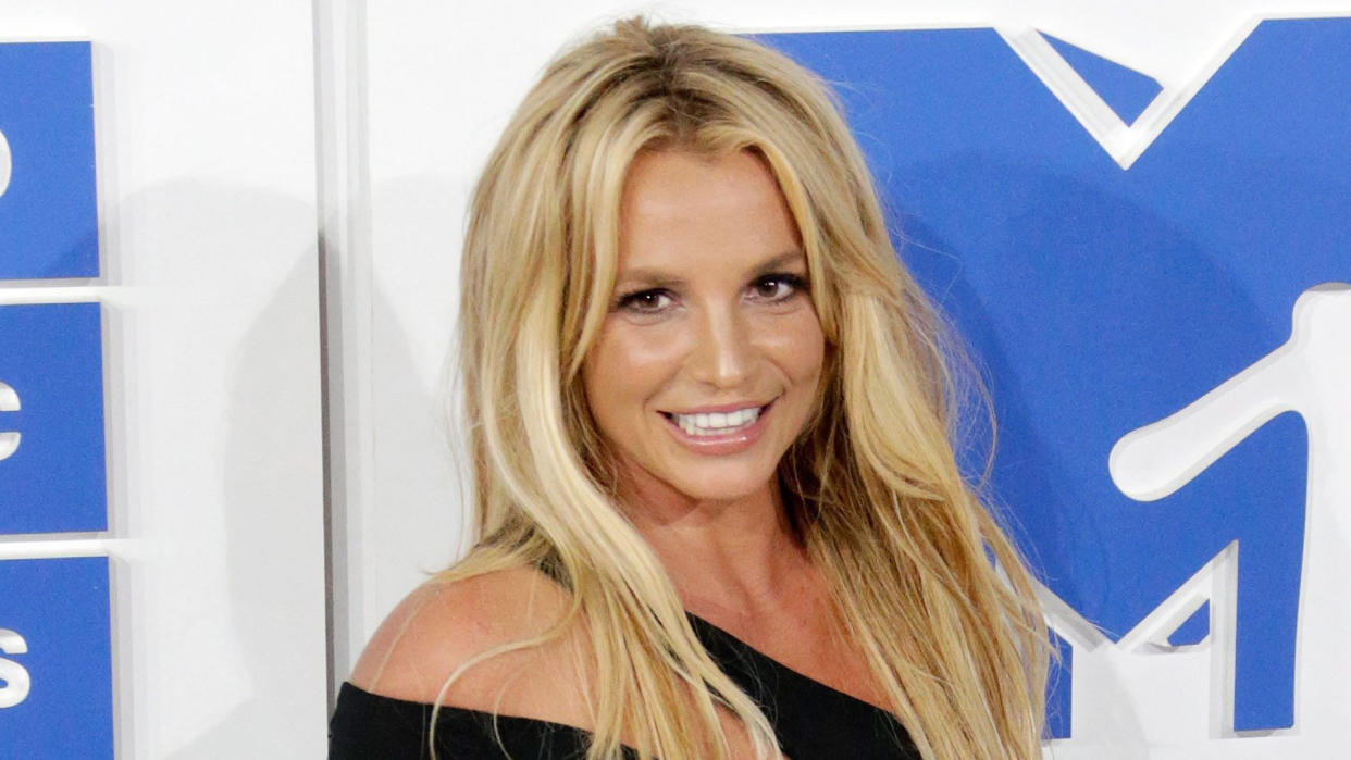 Mandatory Credit: Photo by Jason Szenes/Epa/REX/Shutterstock (7934759al)Us Singer Britney Spears Arrives on the Red Carpet For the 33rd Mtv Video Music Awards (vma) at Madison Square Garden in New York New York Usa 28 August 2016 United States New YorkUsa Mtv Video Music Awards 2016 - Aug 2016.