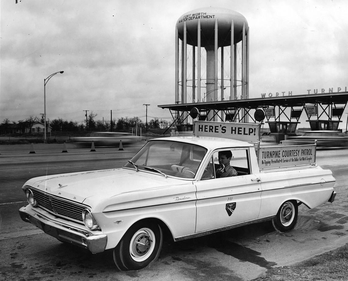 A new Turnpike Courtesy Patrol Truck in 1965.