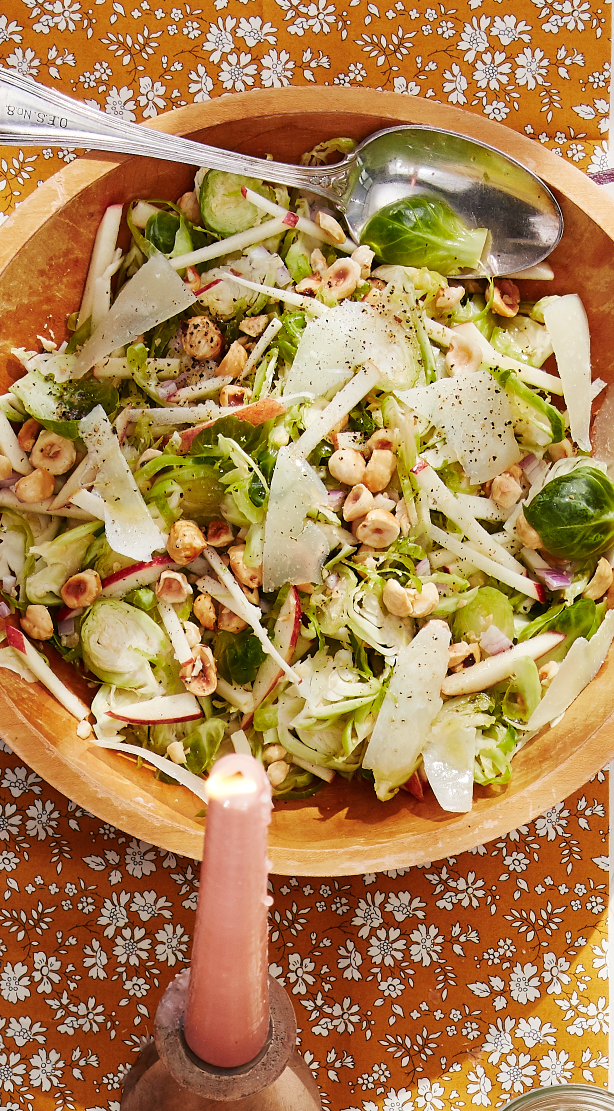 Shaved Brussels Sprouts Salad