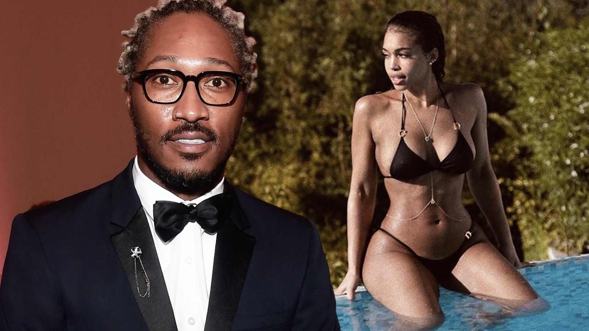 Future Thanks God For Girlfriend Lori Harveys Tight Bikini Body picture image