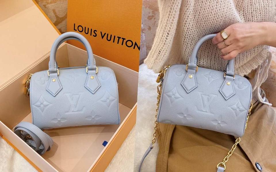 Louis Vuitton Speedy Bandoulière 20 NT$83,500 圖片來源：LOOKin編輯拍攝