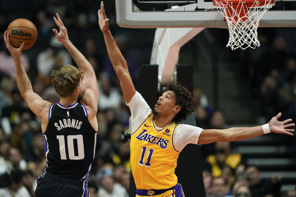 Jaxson Hayes。（AP Photo/Ryan Sun）