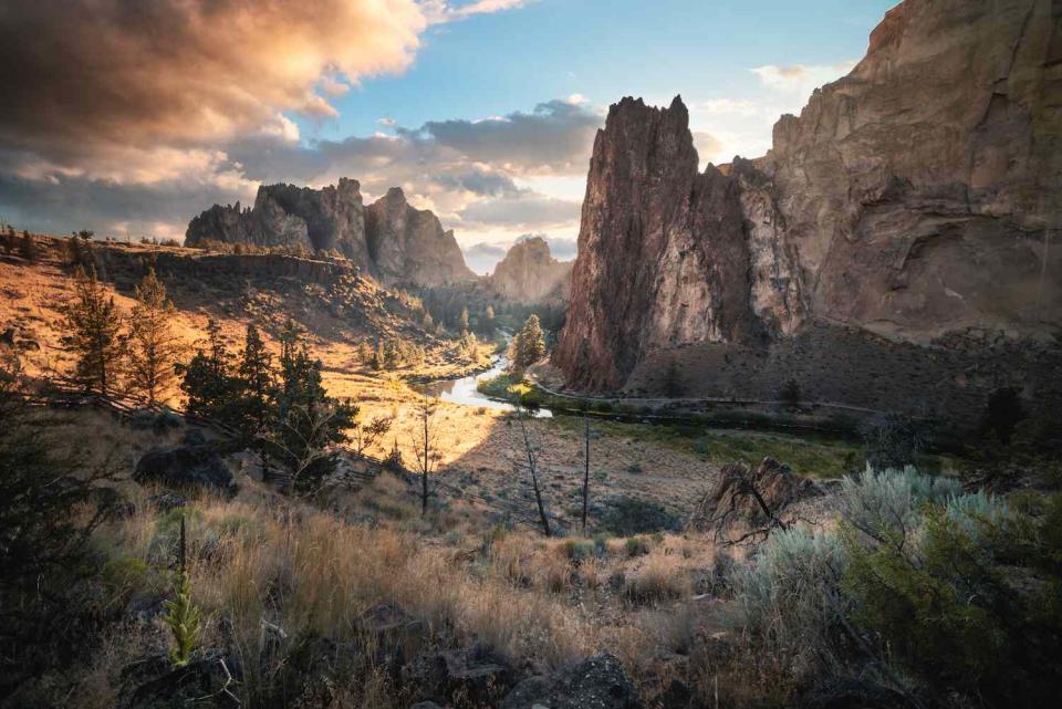 <p>Manuel Haderer / Getty Images</p> Smith Rock State Park