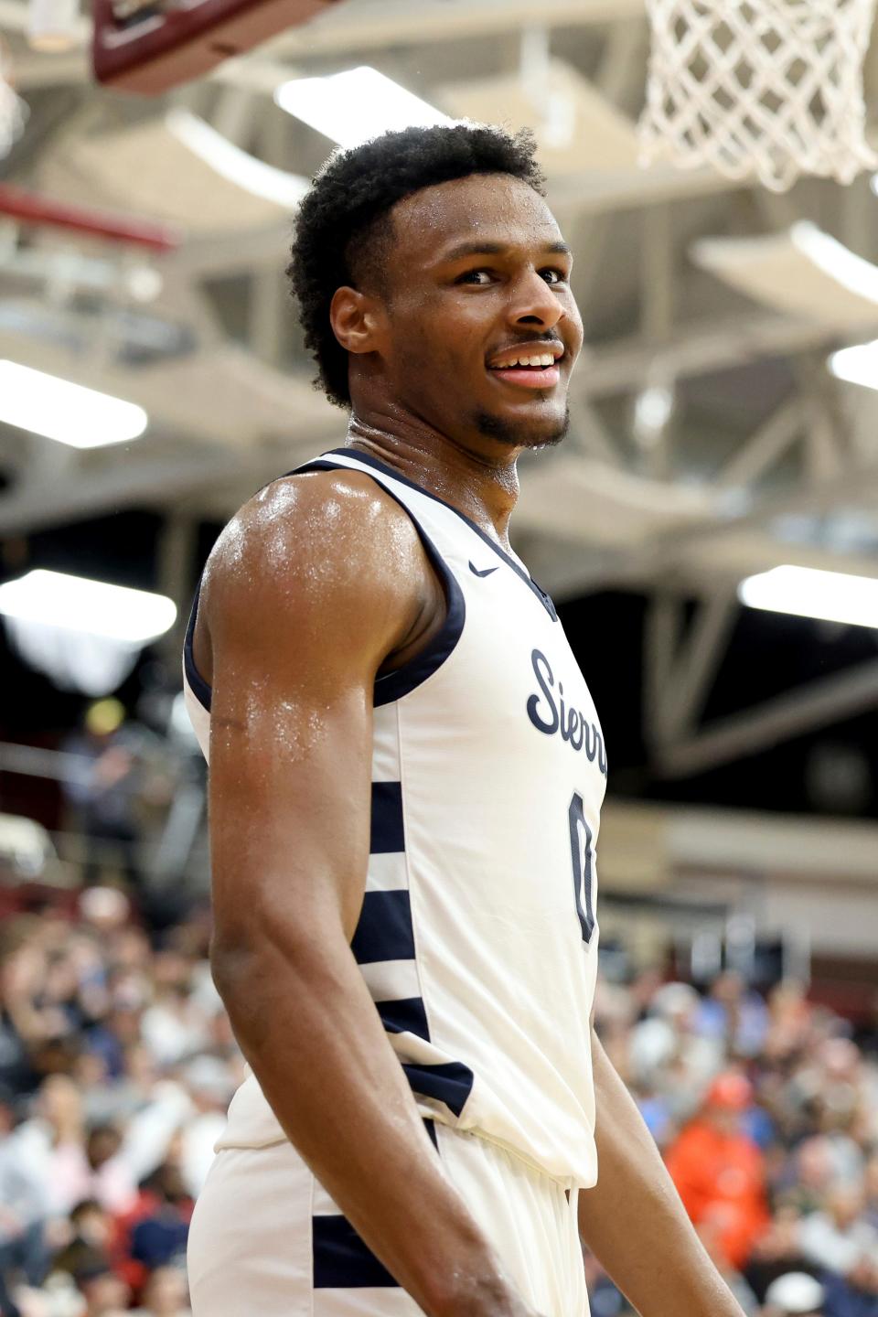 Sierra Canyon's Bronny James has been selected to play in the McDonald's All American Games.