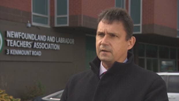 Dean Ingram is president of the Newfoundland and Labrador Teachers’ Association.   (Sherry Vivian/CBC - image credit)