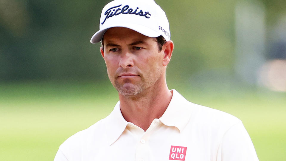 Adam Scott, pictured here in action during the US Open.