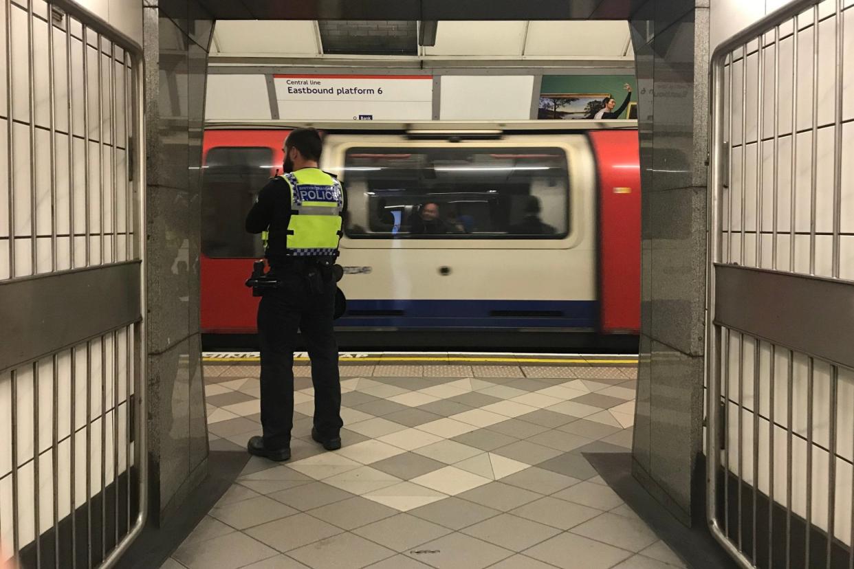 Racially and religiously aggravated crimes have doubled on the TfL network since 2014/15 (file image): Jonathan Brady/PA