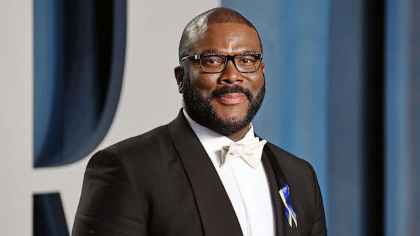 PHOTO: Tyler Perry attends the 2022 Vanity Fair Oscar Party at Wallis Annenberg Center for the Performing Arts on March 27, 2022 in Beverly Hills, Calif. (Arturo Holmes/FilmMagic via Getty Images, FILE)